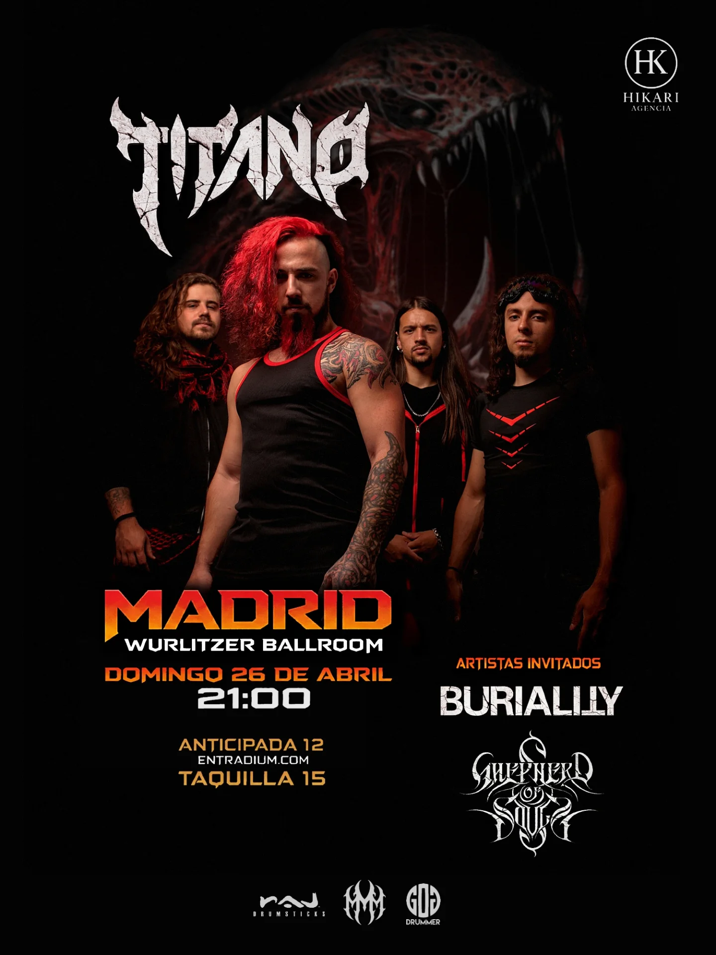 BURIALITY + TITANO + SHEPHERD OF SOULS