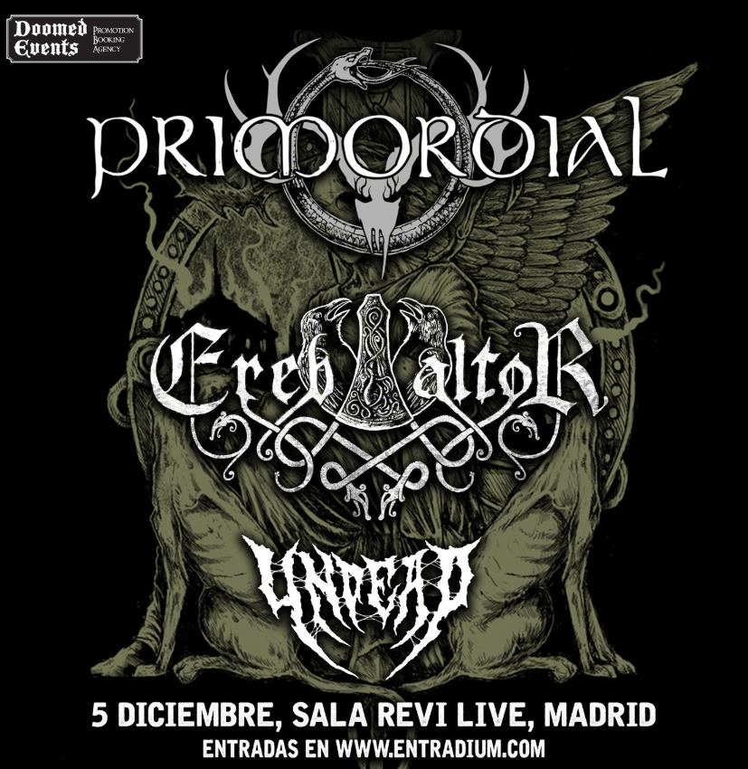 PRIMORDIAL + EREB ALTOR + UNDEAD